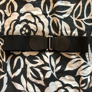 Express black high waist belt